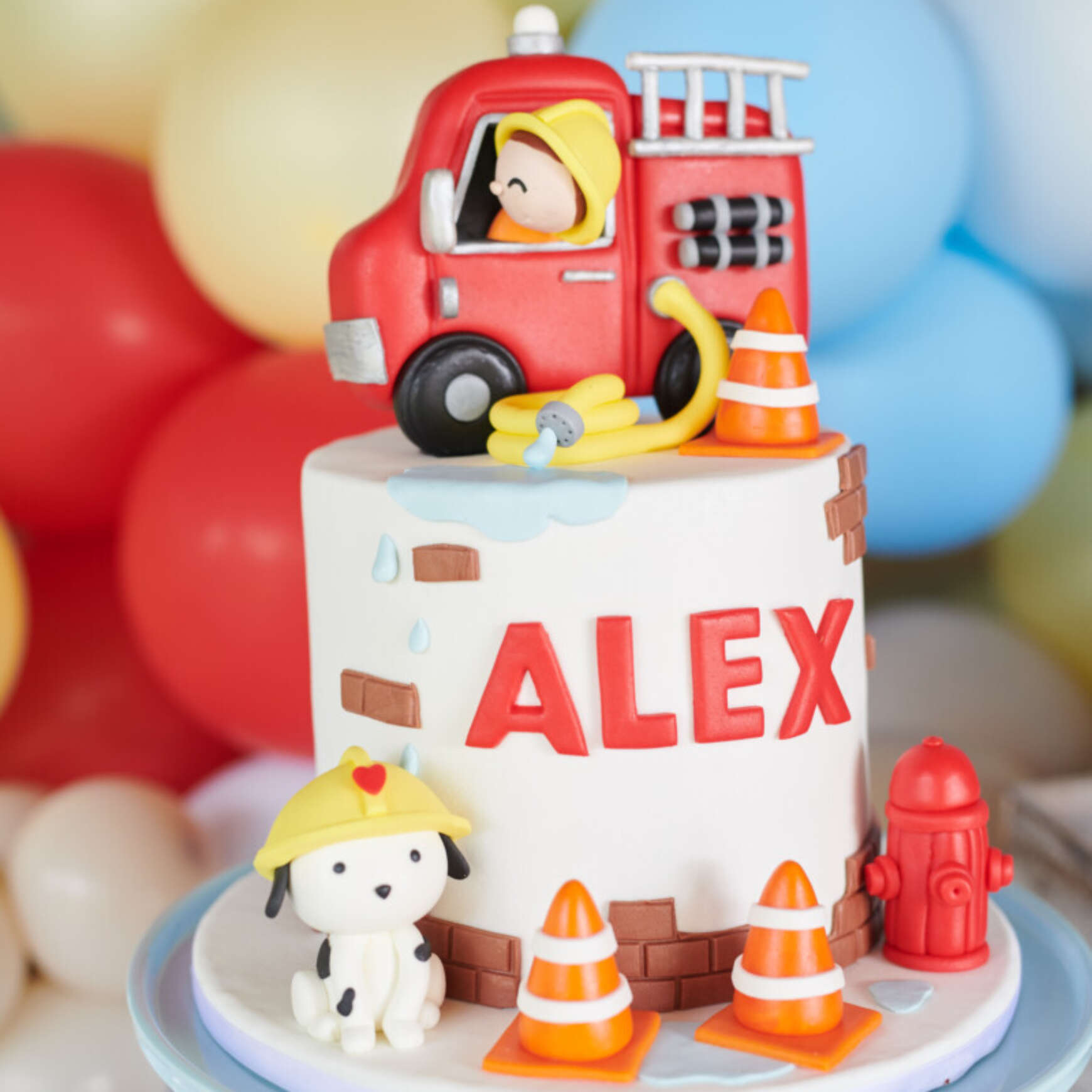 Fiesta Cumpleaños de Bomberos para Alex (3)